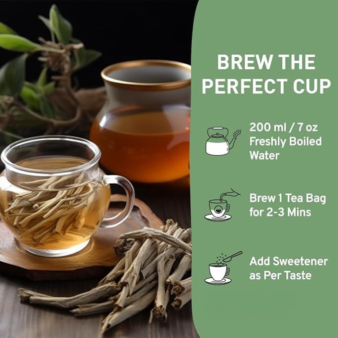 HANDPICK 100% Natural Ashwagandha Tea Bags - Image 5